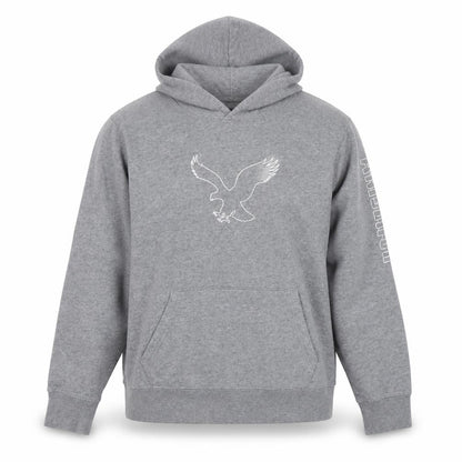 Mens UK Size M American Eagle Outfitters Grey Pullover Hoodie
