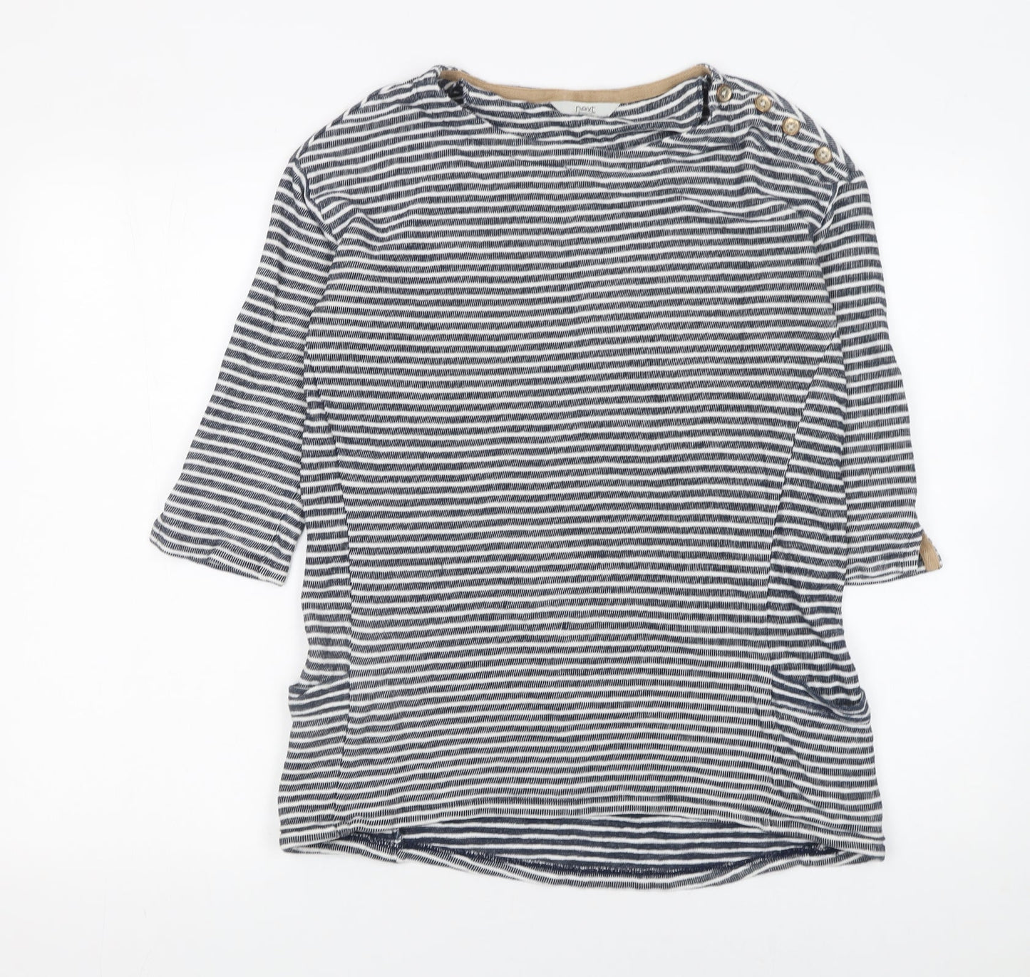 Womens UK Size 8 NEXT Blue Basic T-Shirt