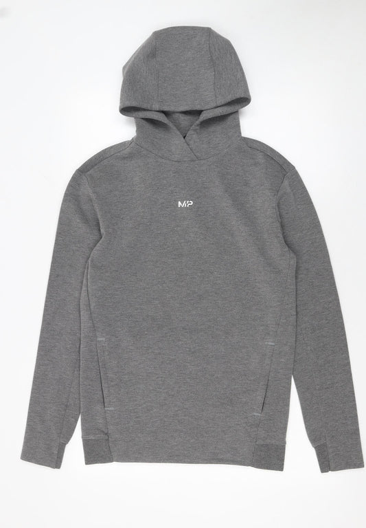 Womens UK Size XS MP Grey Pullover Hoodie