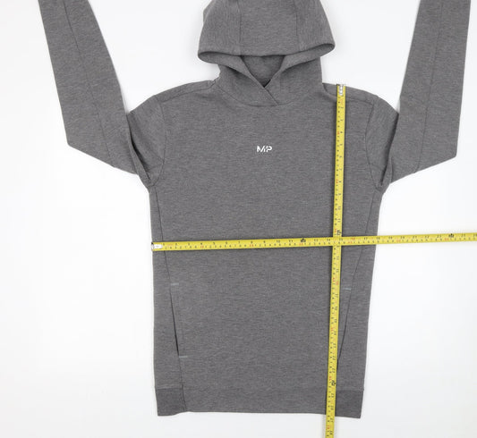 Womens UK Size XS MP Grey Pullover Hoodie