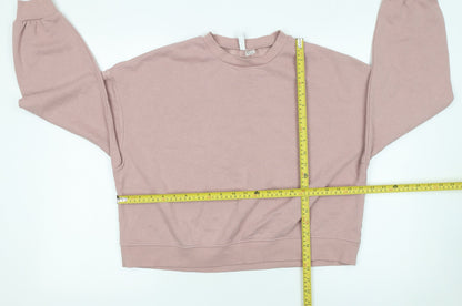 Womens UK Size 12 H&M Pink Pullover Sweatshirt