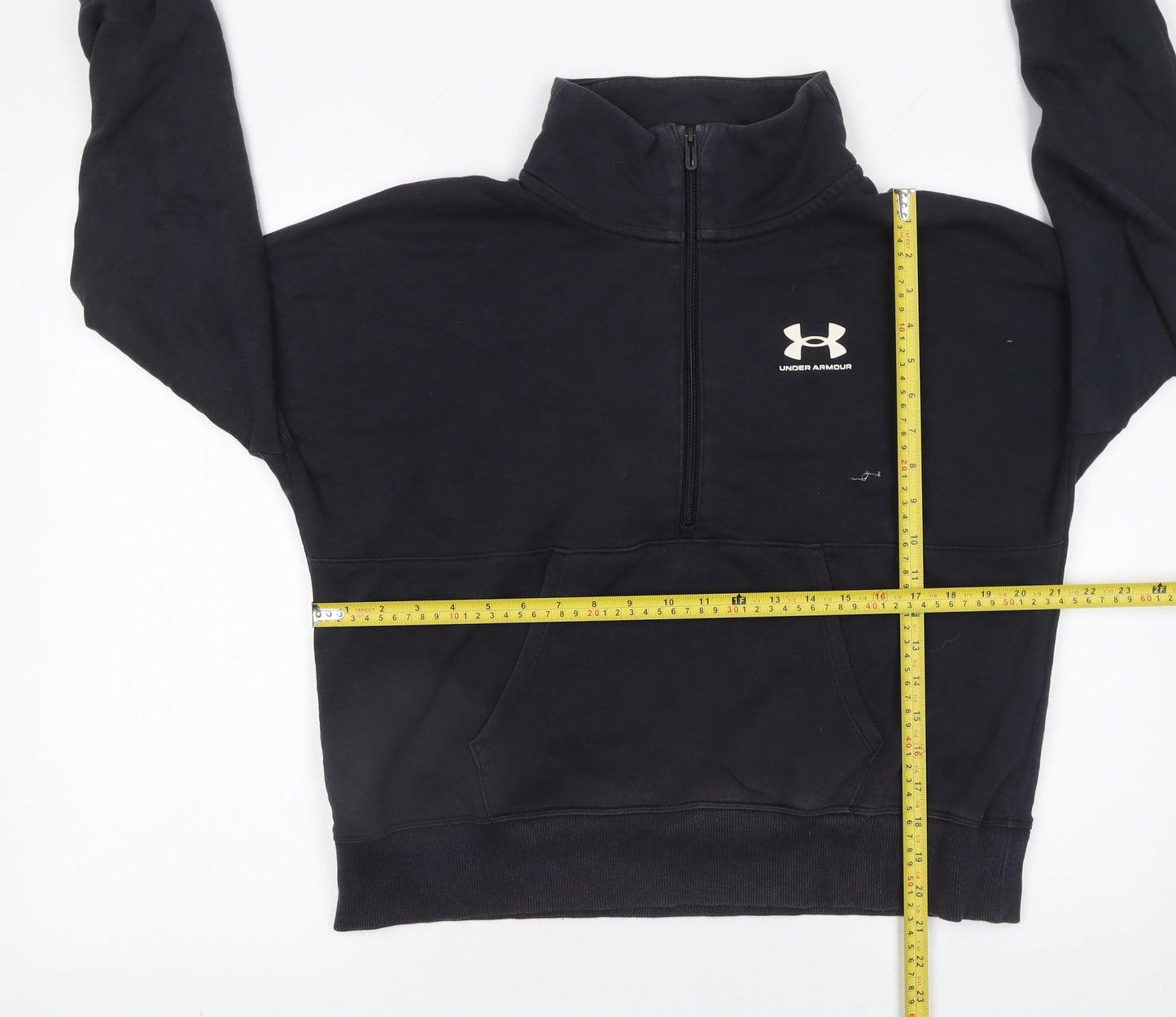 Womens UK Size M Under armour Black Pullover Sweatshirt