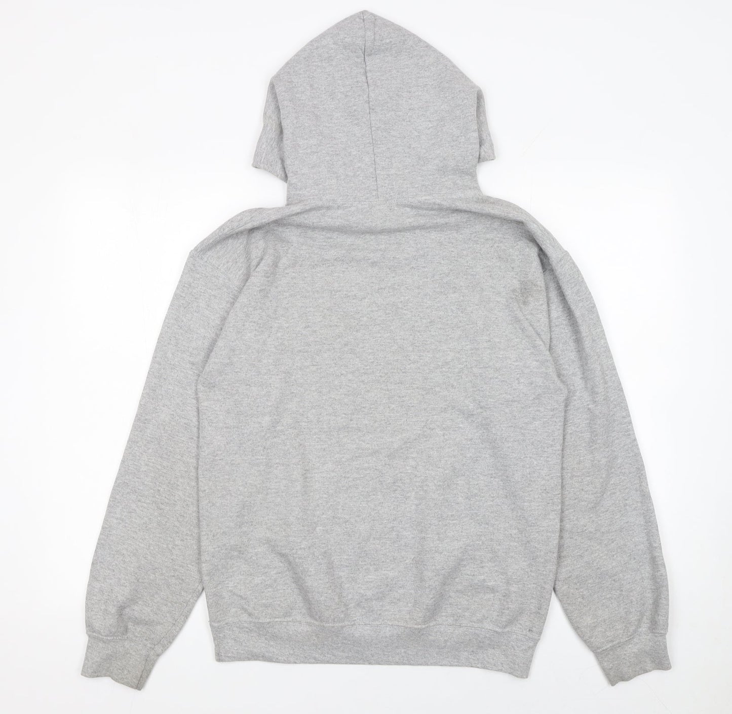 Mens UK Size S Gildan Grey Pullover Hoodie