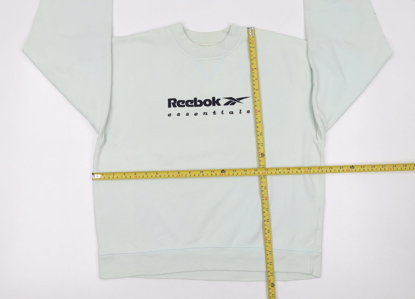 Womens UK Size 12 Reebok Blue Pullover Sweatshirt
