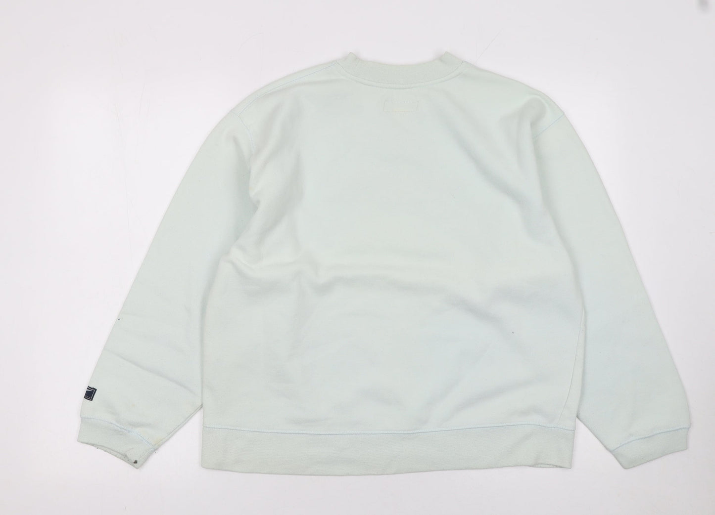 Womens UK Size 12 Reebok Blue Pullover Sweatshirt
