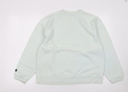 Womens UK Size 12 Reebok Blue Pullover Sweatshirt