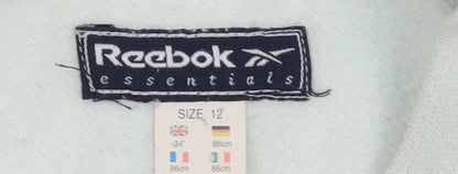 Womens UK Size 12 Reebok Blue Pullover Sweatshirt