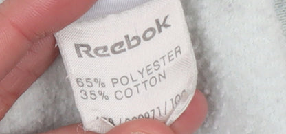 Womens UK Size 12 Reebok Blue Pullover Sweatshirt