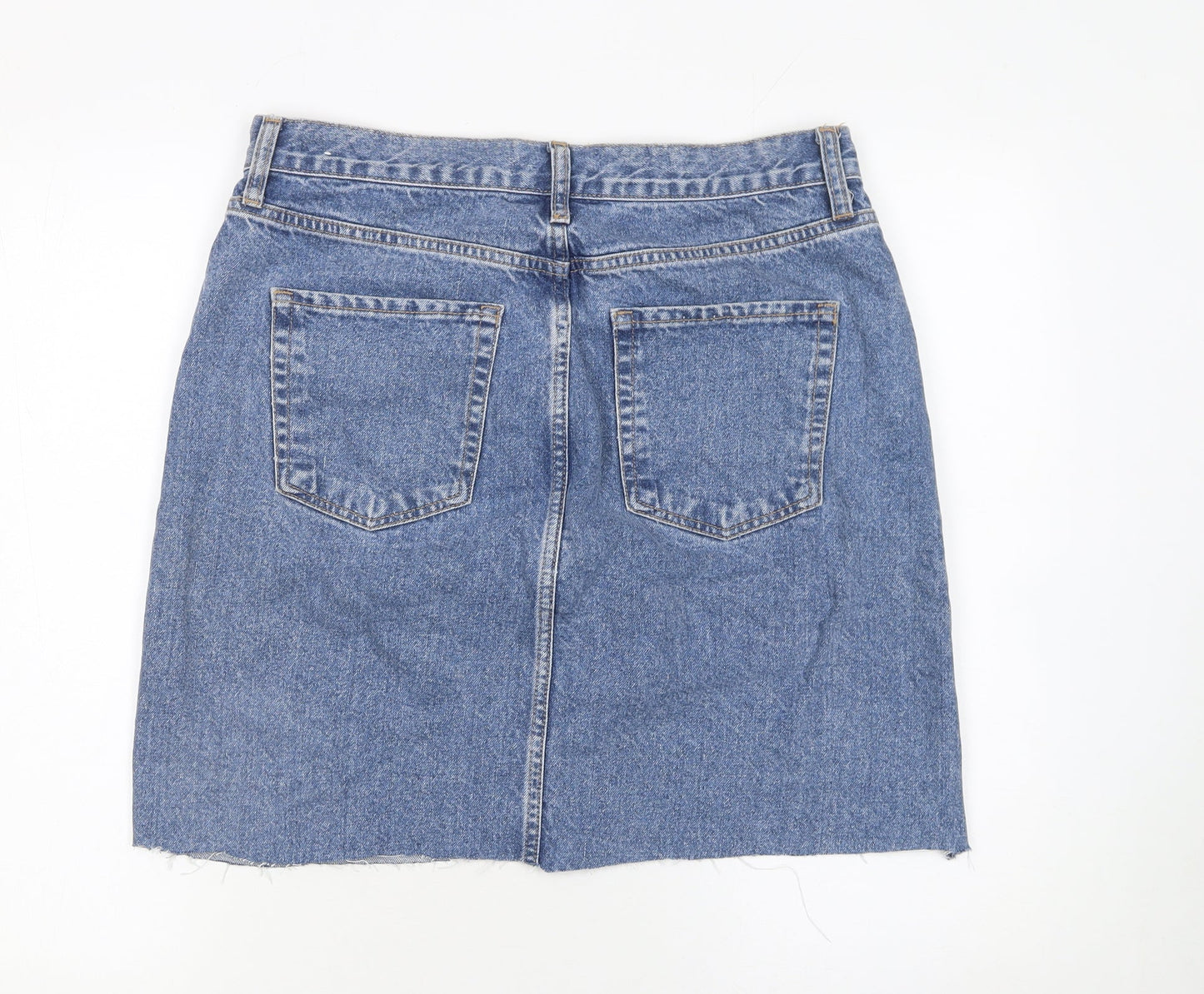 Womens UK Size L MNG Straight & Pencil Denim Skirt