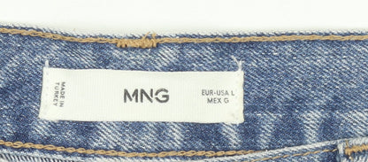 Womens UK Size L MNG Straight & Pencil Denim Skirt
