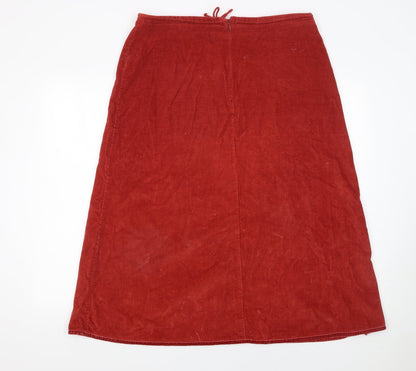Womens UK Size 16 Alice Collins A-Line Corduroy Skirt