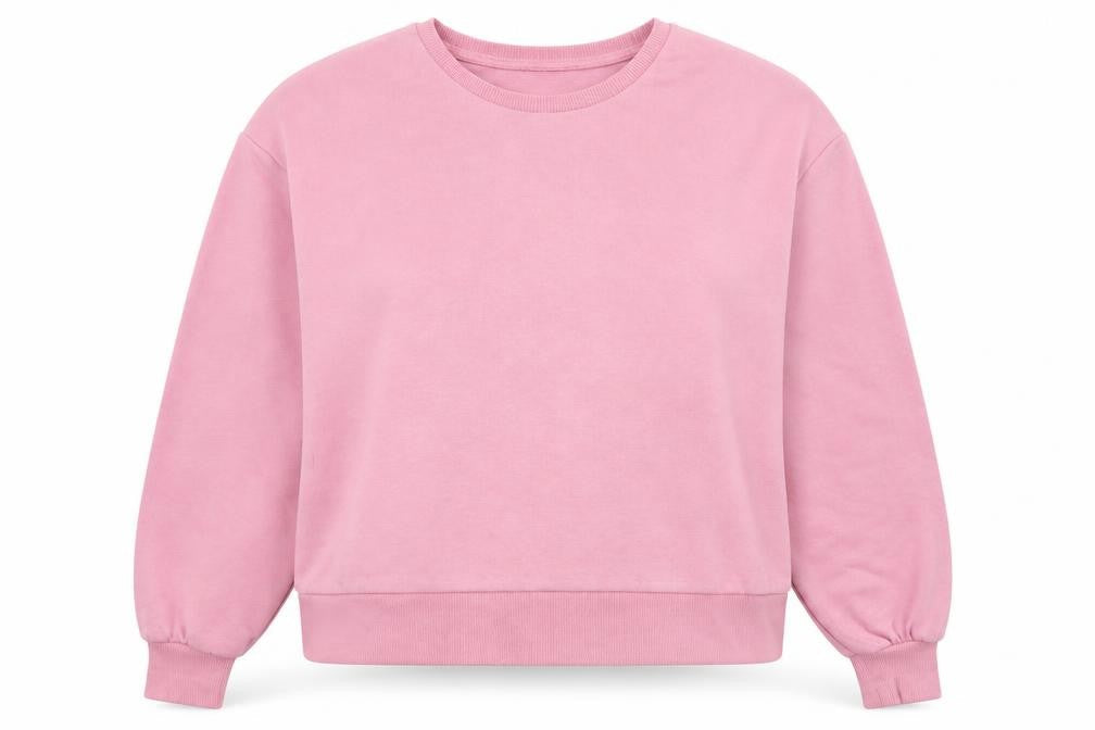 Womens UK Size 12 Stradivarius Pink Pullover Sweatshirt