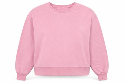 Womens UK Size 12 Stradivarius Pink Pullover Sweatshirt