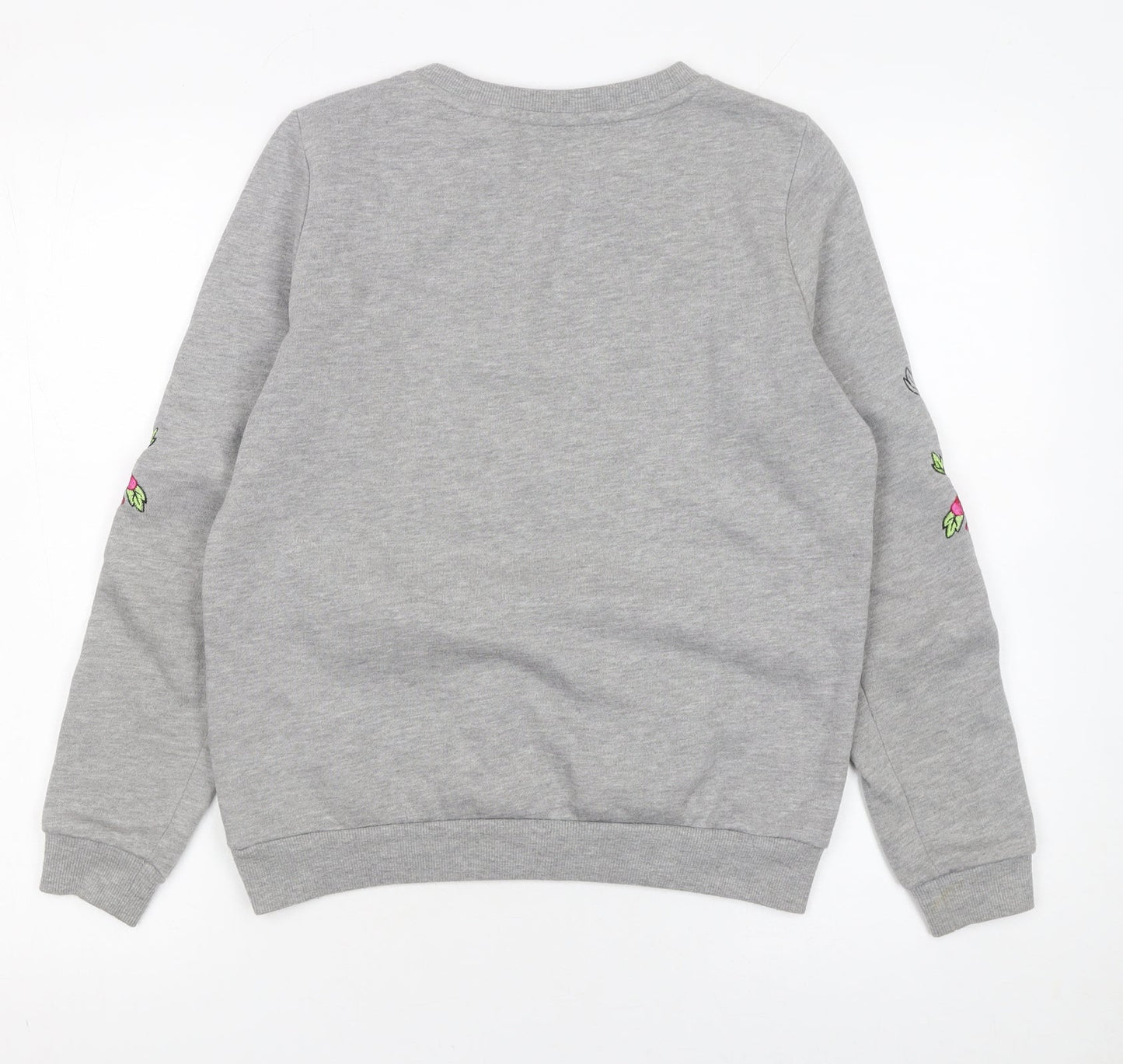 Womens UK Size XS VERO MODA Grey Pullover Sweatshirt
