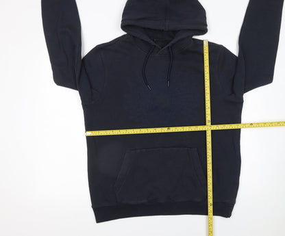Womens UK Size 12 H&M Black Pullover Hoodie