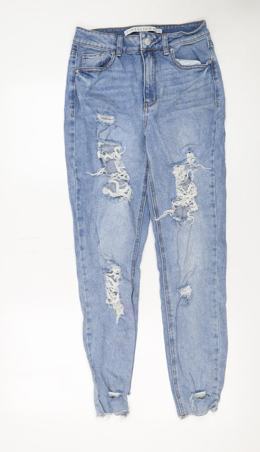 Womens UK Size 5 Tinseltown Slim Fit Skinny Blue Jeans
