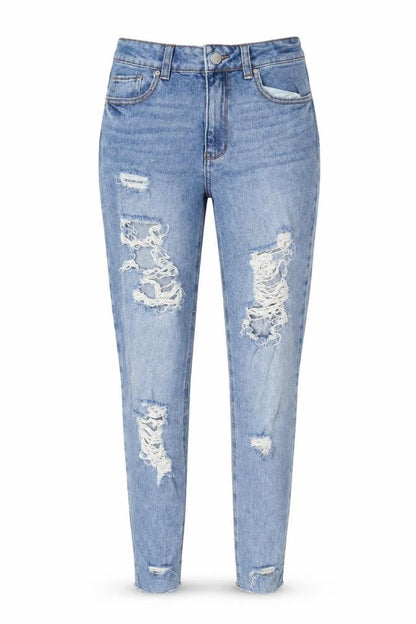 Womens UK Size 5 Tinseltown Slim Fit Skinny Blue Jeans