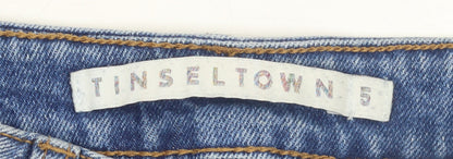 Womens UK Size 5 Tinseltown Slim Fit Skinny Blue Jeans