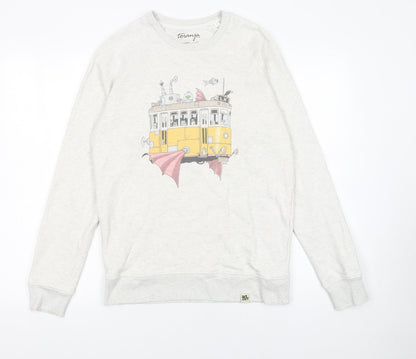Womens UK Size XS Toranja Grey Pullover Sweatshirt