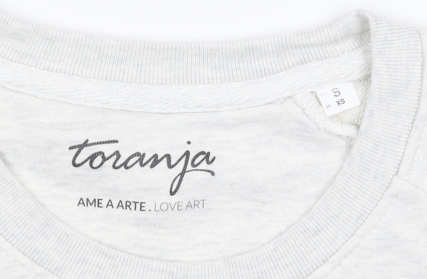 Womens UK Size XS Toranja Grey Pullover Sweatshirt