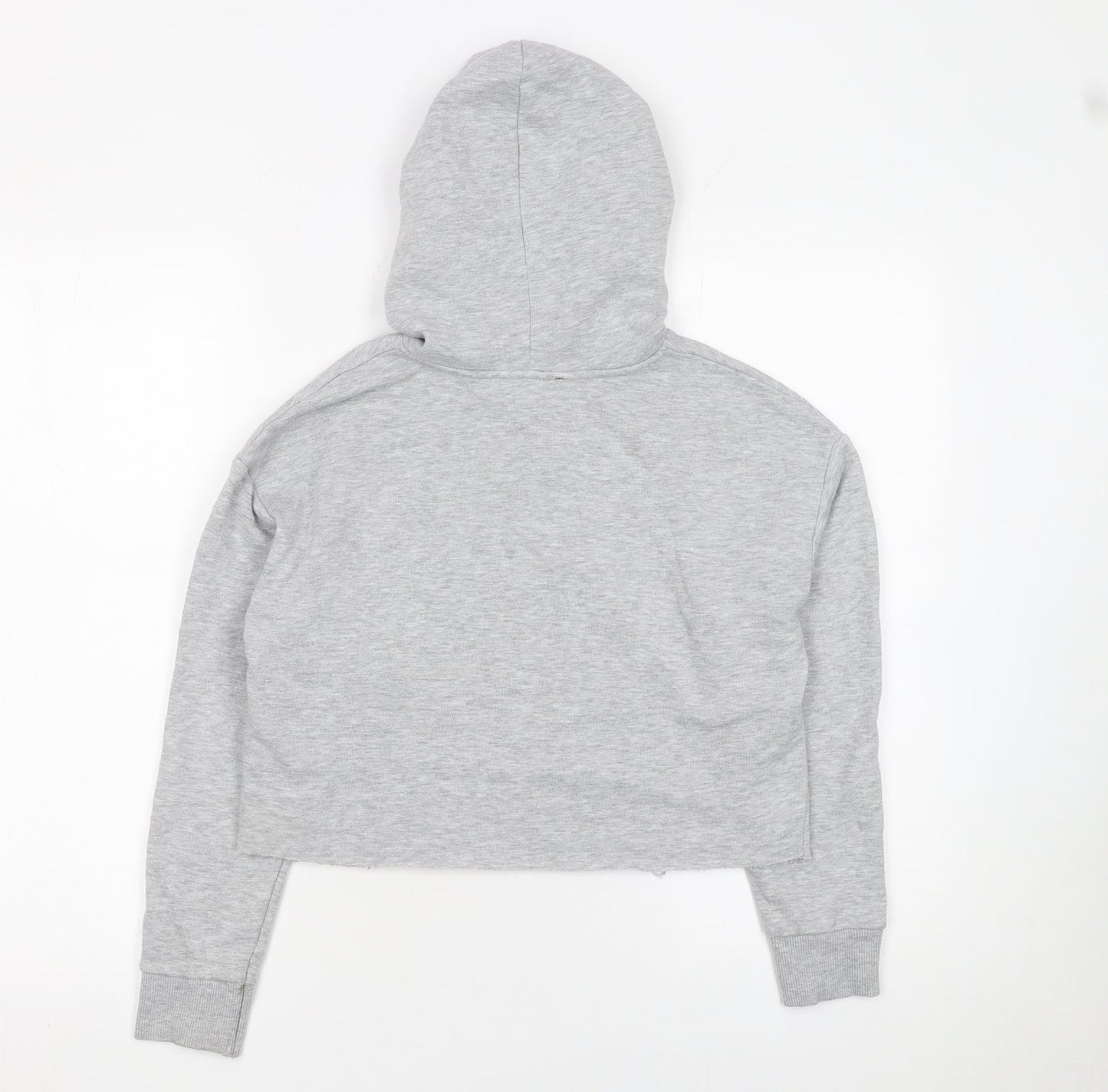 Girls UK Size 10-11 Years New Look Grey Pullover Hoodie