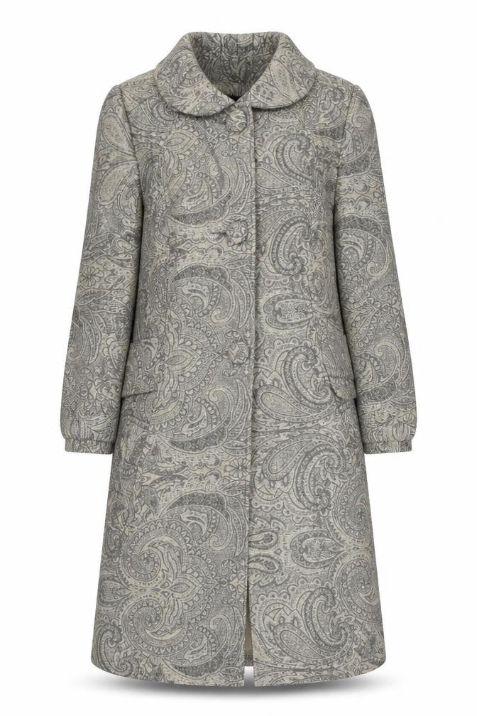 Womens UK Size 12 Atmosphere Grey Trench Coat