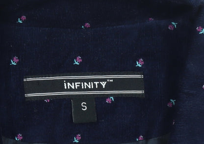 Womens UK Size S Infinity Regular Blue Blazer
