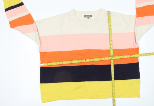 Womens UK Size XL Oasis Multicoloured Pullover Jumper