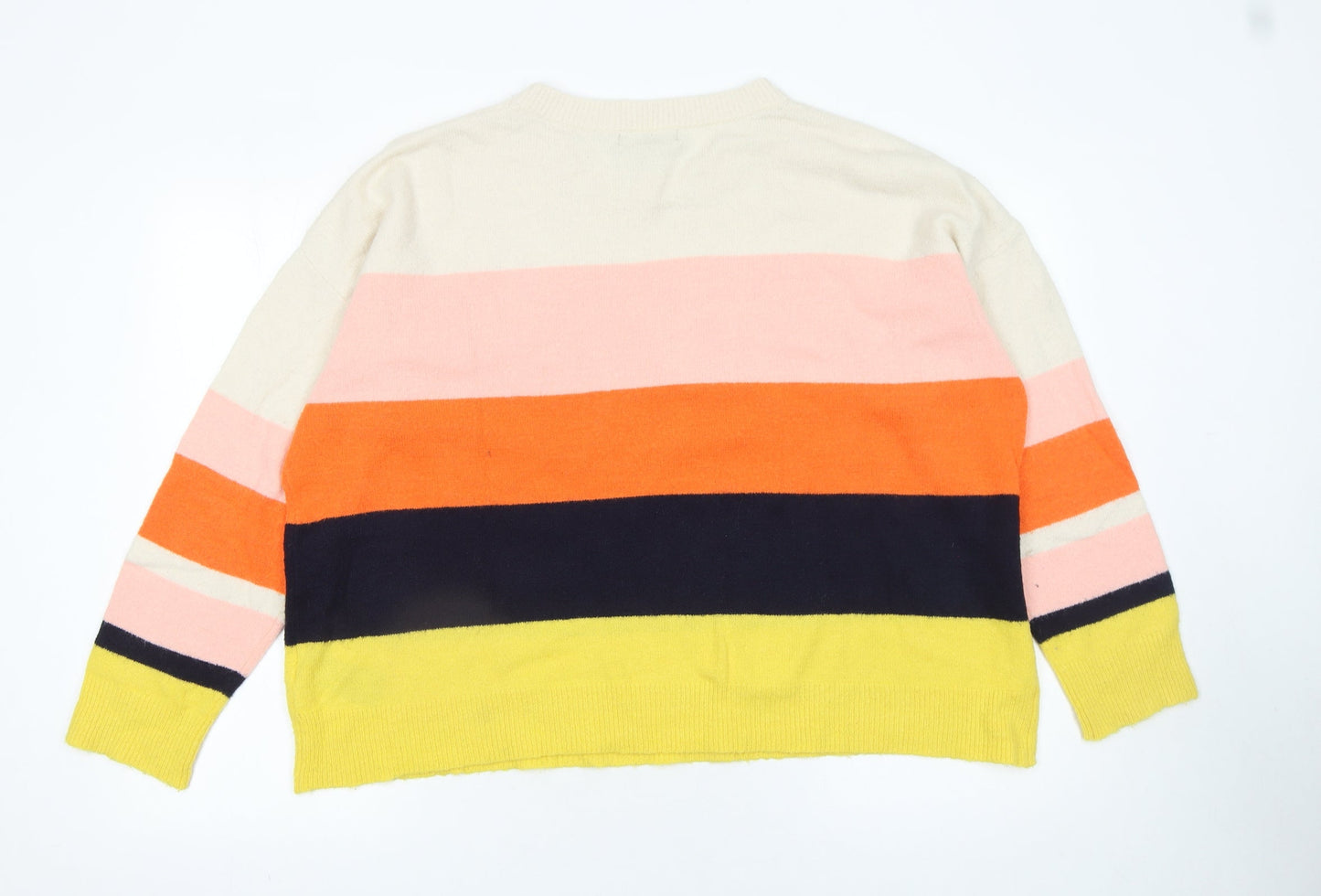 Womens UK Size XL Oasis Multicoloured Pullover Jumper