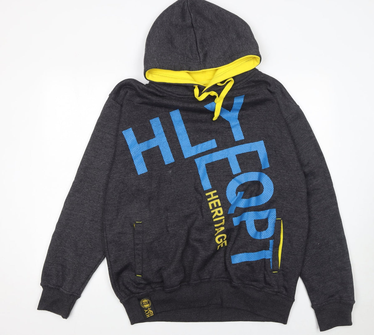 Mens UK Size XL HLY EQPT Heritage Grey Pullover Hoodie