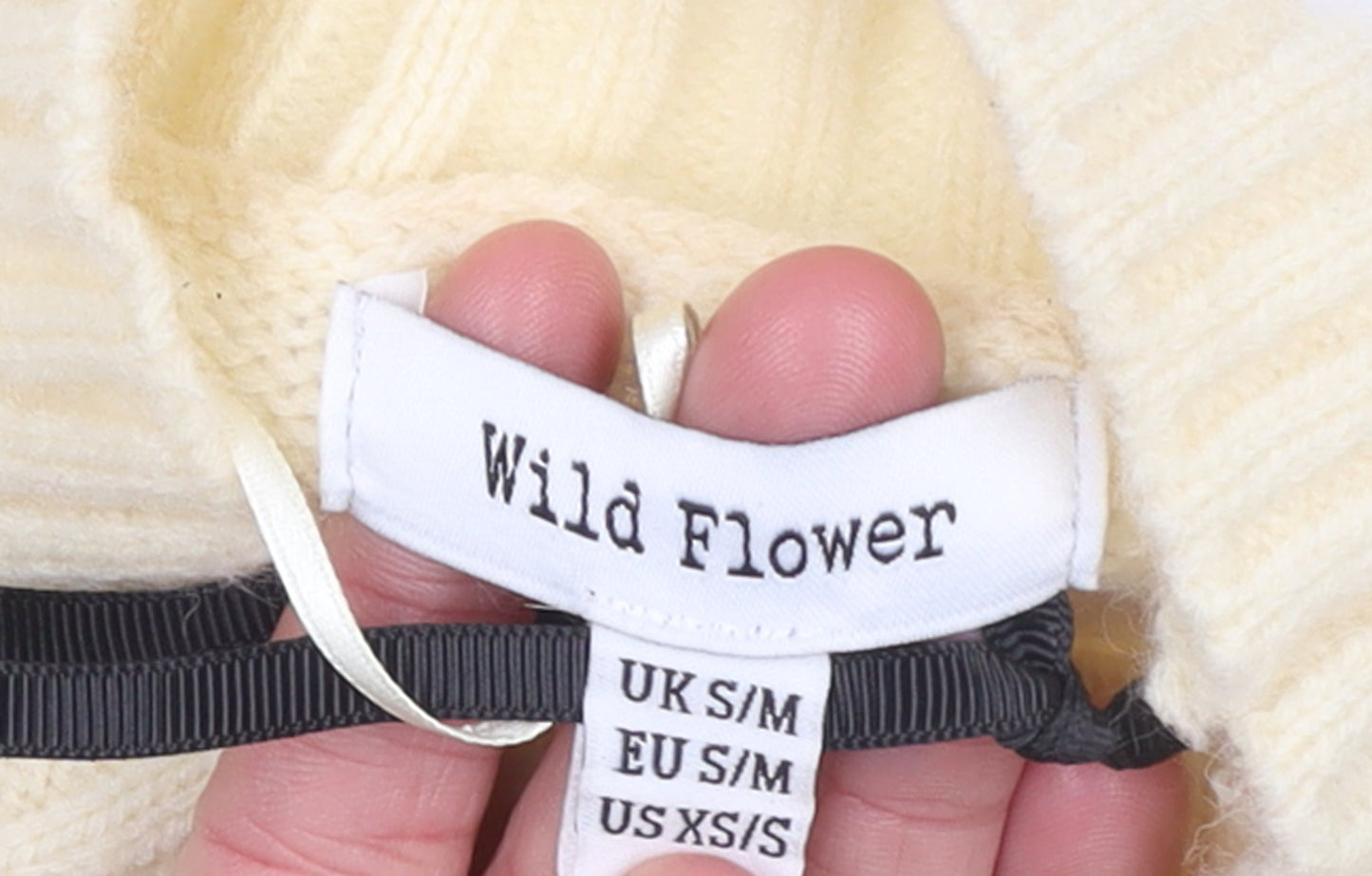 Womens UK Size S/M Wild Flower Jumper Dress