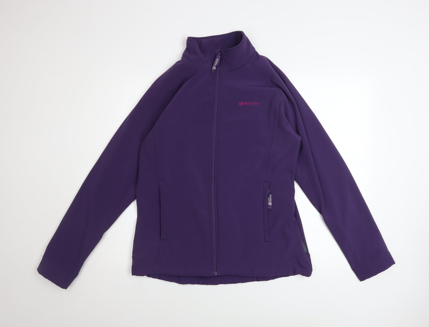Womens UK Size 14 Mountain Essentials Purple Soft Shell