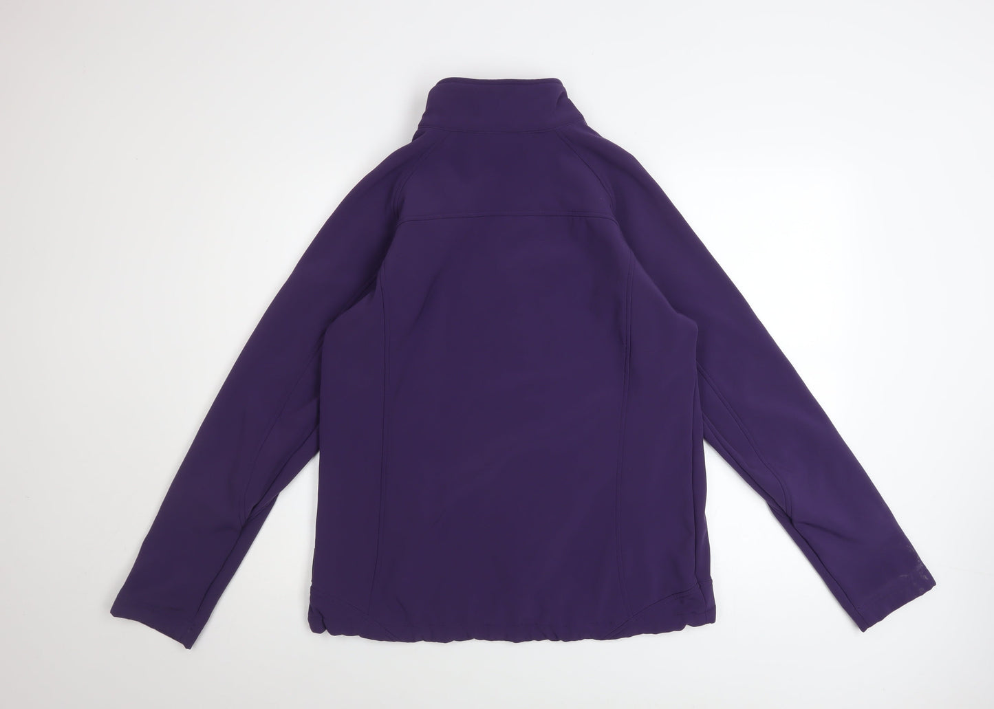 Womens UK Size 14 Mountain Essentials Purple Soft Shell