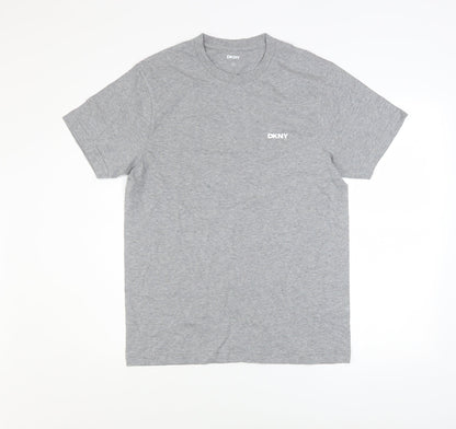 Mens UK Size M DKNY Grey  T-Shirt