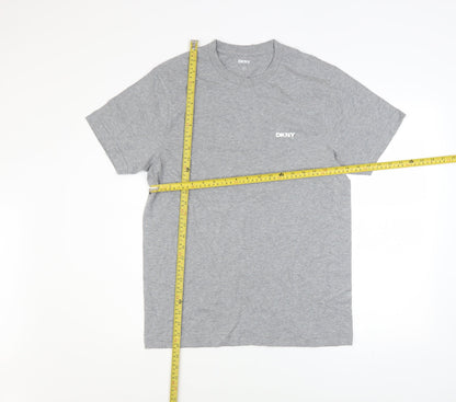 Mens UK Size M DKNY Grey  T-Shirt