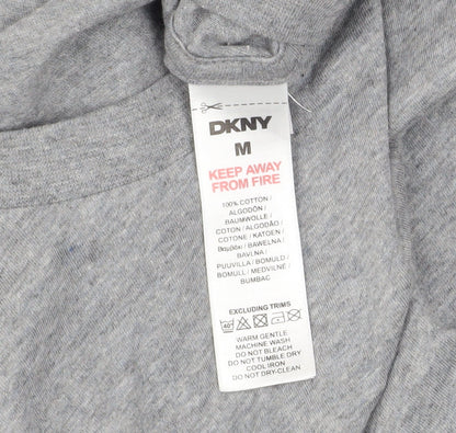 Mens UK Size M DKNY Grey  T-Shirt