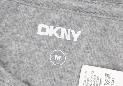 Mens UK Size M DKNY Grey  T-Shirt