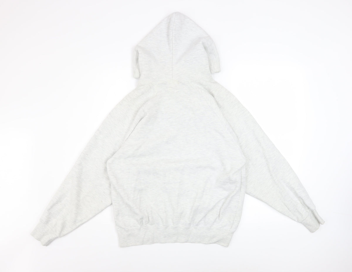 Mens UK Size M Champion Grey Pullover Hoodie
