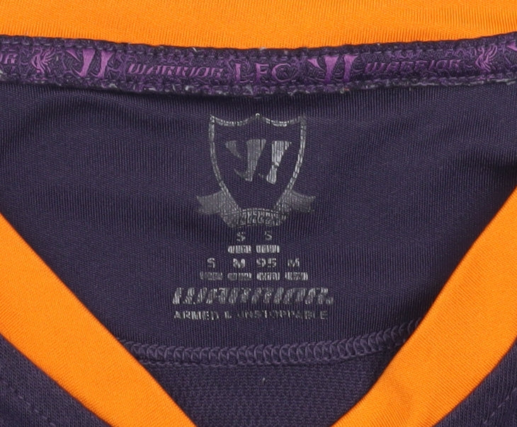 Mens UK Size S Warrior Purple Football T-Shirt