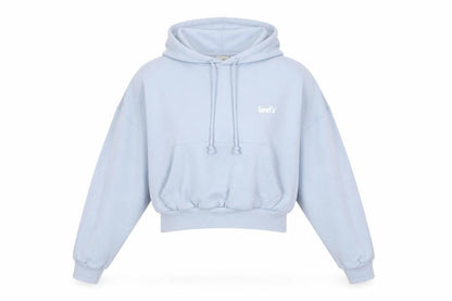 Womens UK Size M Levi's Blue Pullover Hoodie