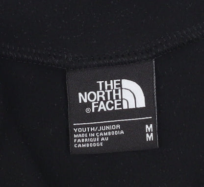 The North Face Boys Black Fleece 1/4 Zip Pullover Sweatshirt Size M