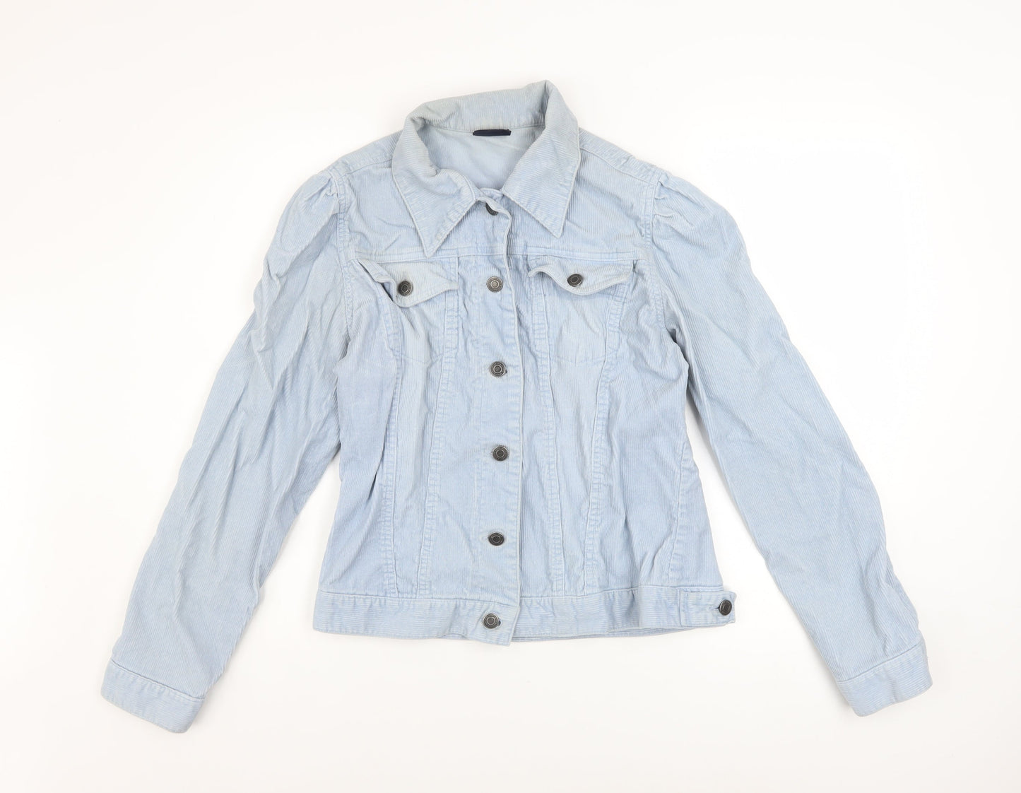 Womens UK Size 16 Pilot Blue Basic Jacket