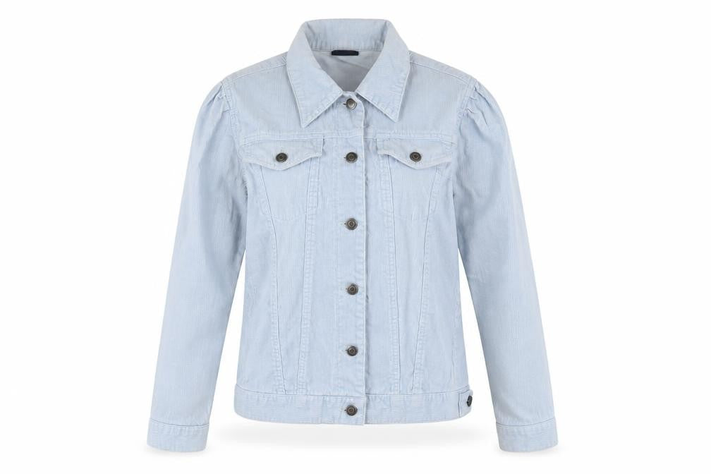 Womens UK Size 16 Pilot Blue Basic Jacket