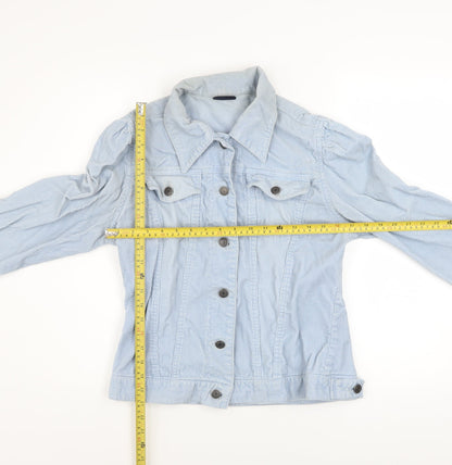 Womens UK Size 16 Pilot Blue Basic Jacket