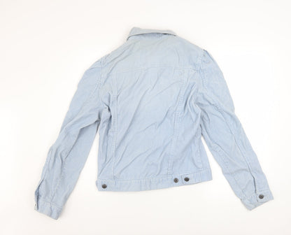 Womens UK Size 16 Pilot Blue Basic Jacket