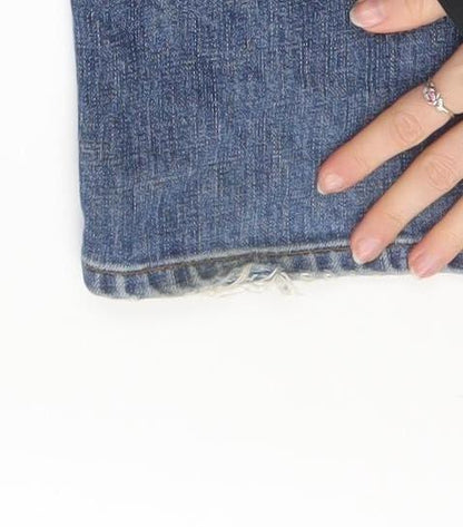 Mens UK Size L Melka Regular Fit Straight Blue Jeans