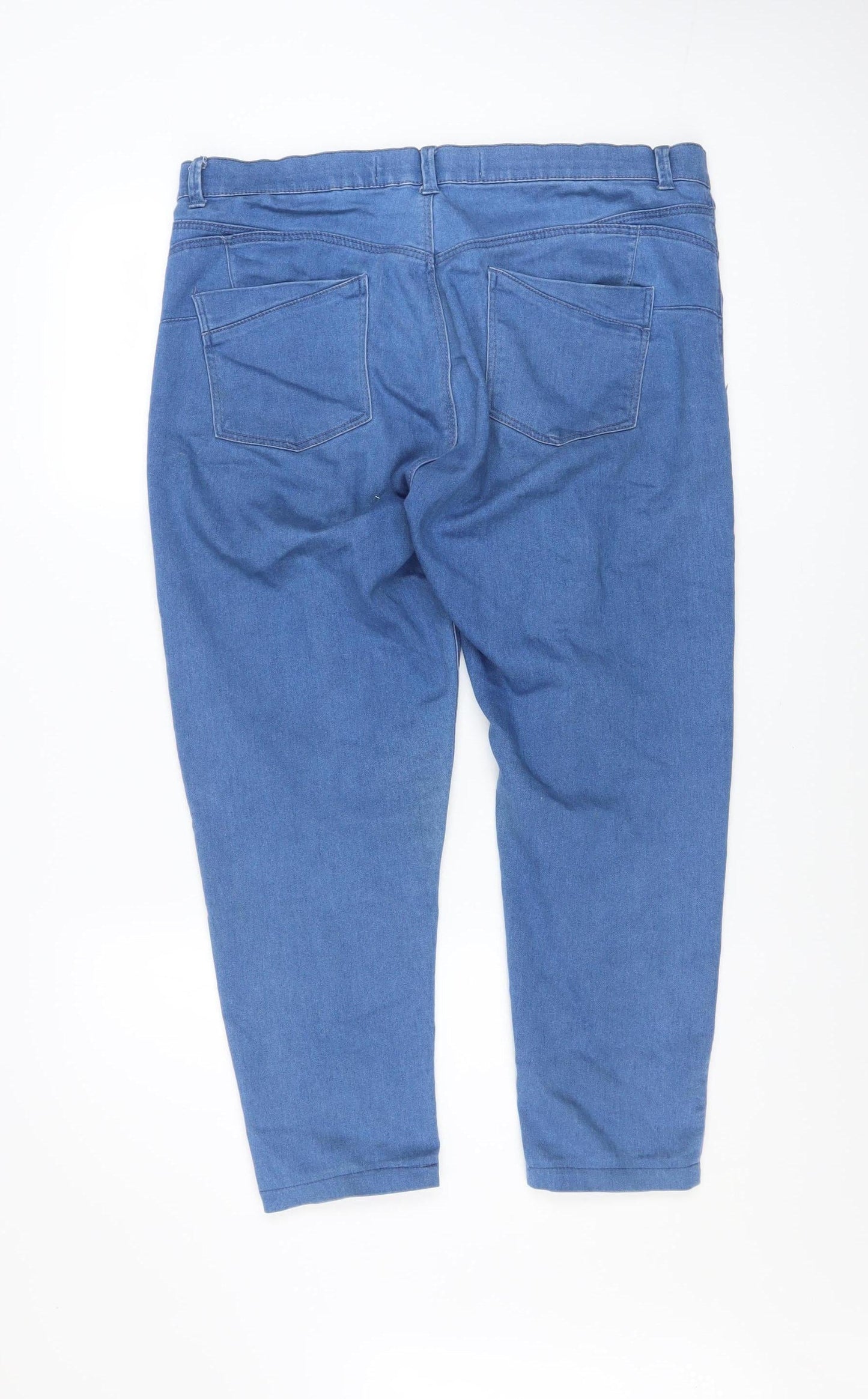 Womens UK Size 16 Denim Co. Regular Fit Straight Blue Jeans