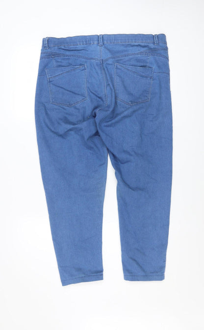 Womens UK Size 16 Denim Co. Regular Fit Straight Blue Jeans