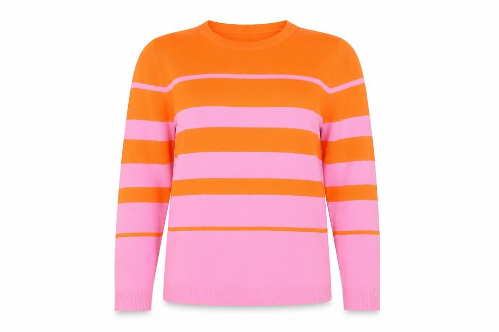 Womens UK Size L Savida Multicoloured Pullover Jumper