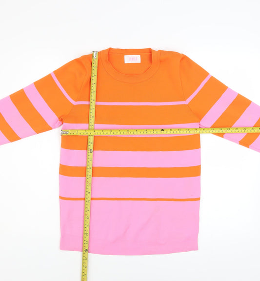 Womens UK Size L Savida Multicoloured Pullover Jumper